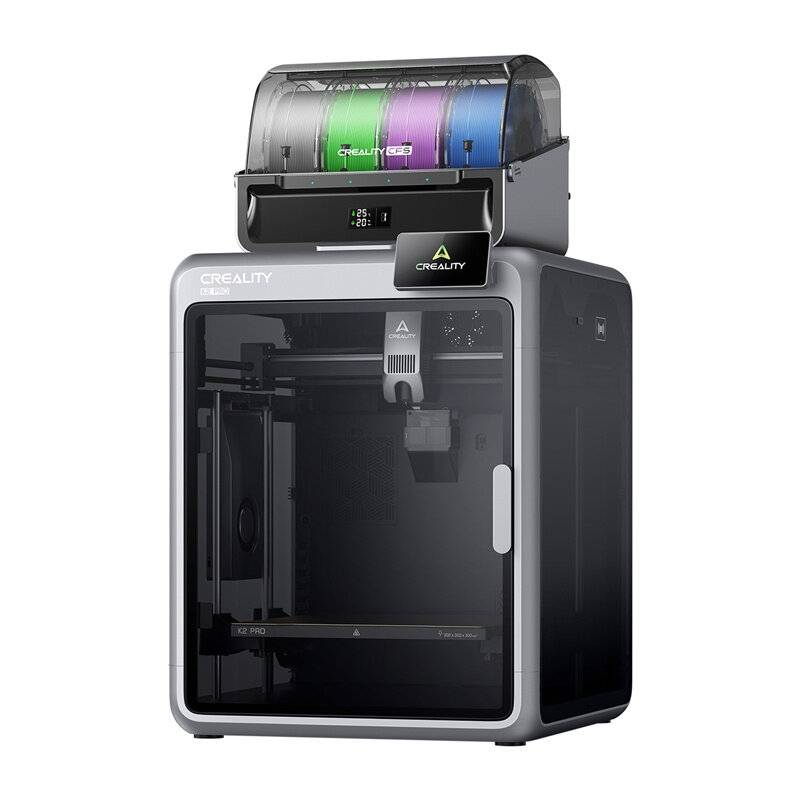 Creality K2 Pro Combo 3D-Drucker, 300x300x300mm, Multicolor, 600 mm/s, Kammerheizung