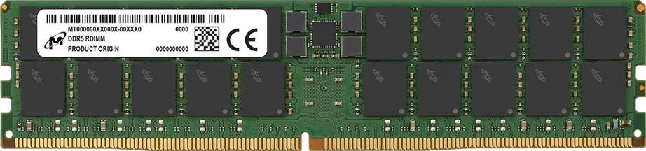 Micron 64 GB reg. ECC DDR5-5600 MTC40F2046S1RC56BD2 - 64 GB - DDR5
