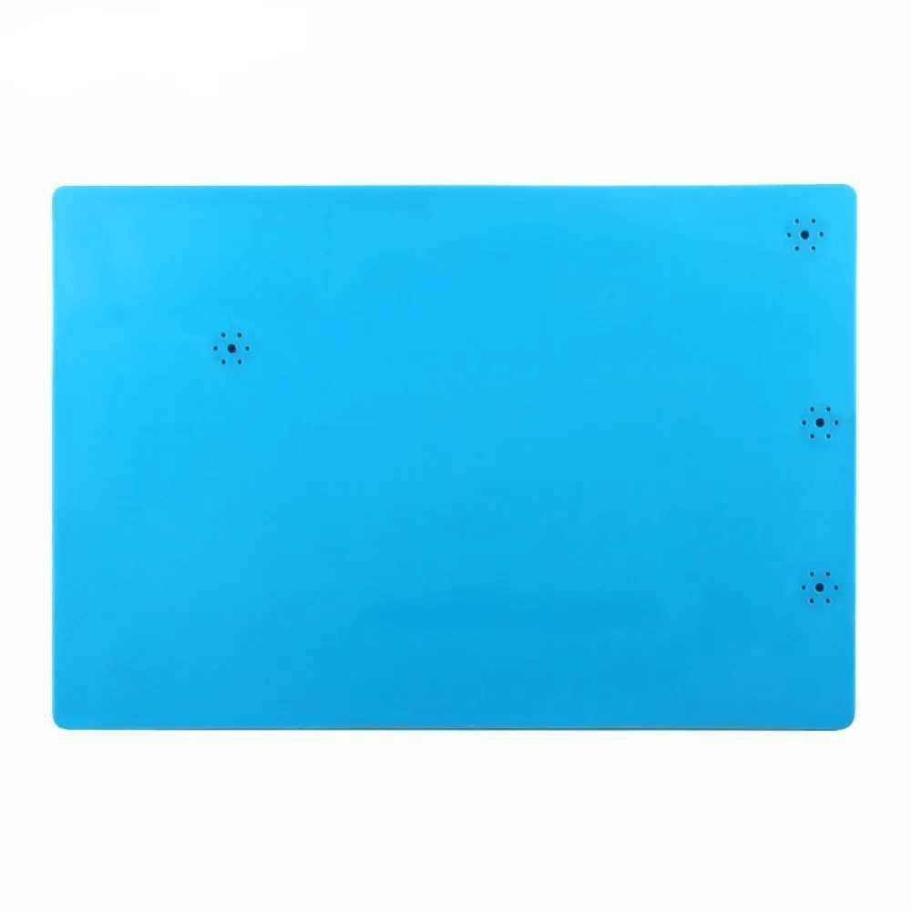PCWork Lötmatte, Silikon Reparaturmatte, 390x270mm, magnetische Felder, hitzebeständig 450°C