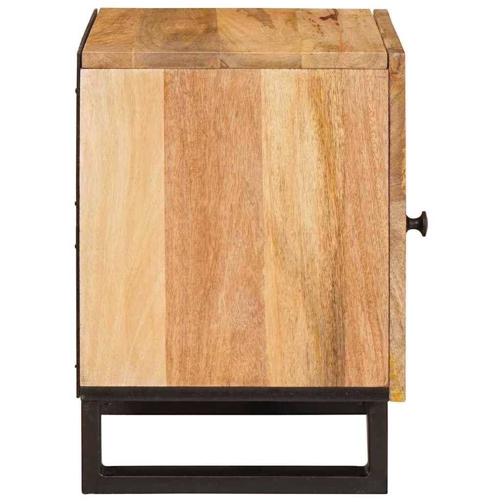 vidaXL Nachttisch Natur 40 x 33 x 46 cm