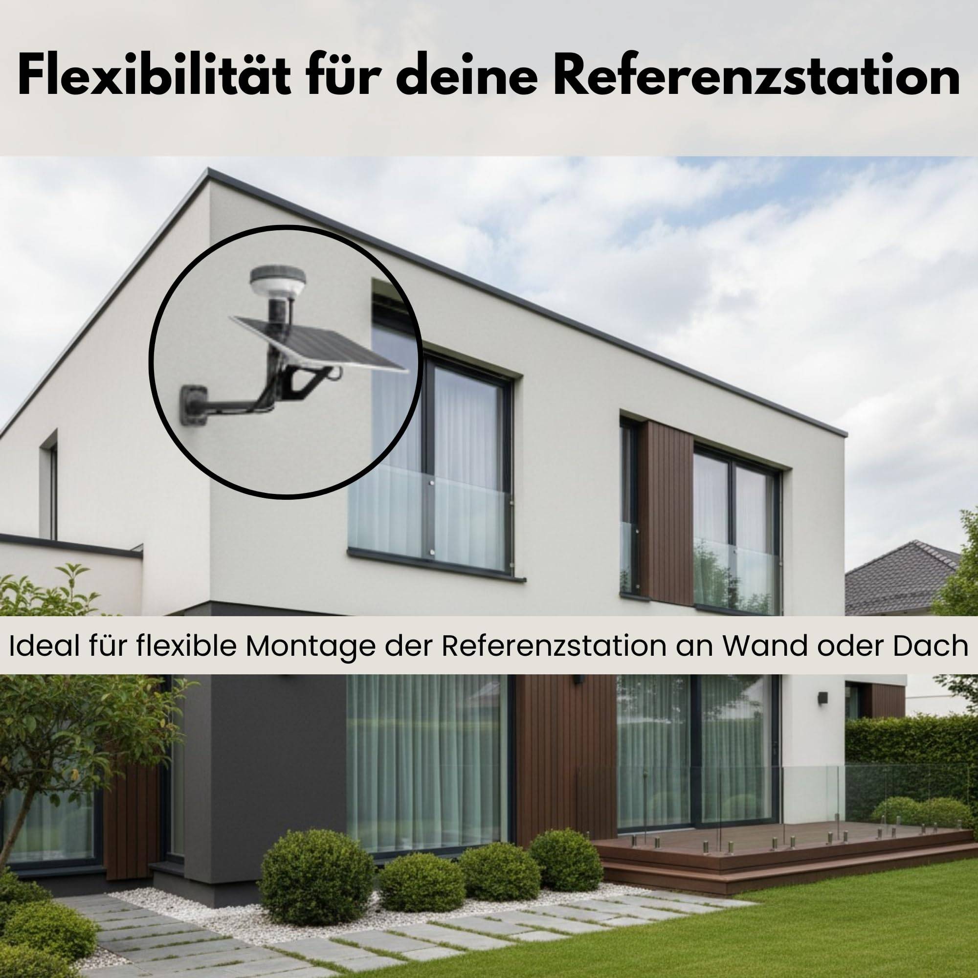 10m Anschlusskabel passend für Mammotion RTK Antenne Luba 1 / 2 AWD 2024 / YUKA Basisstation Rasenmäherroboter