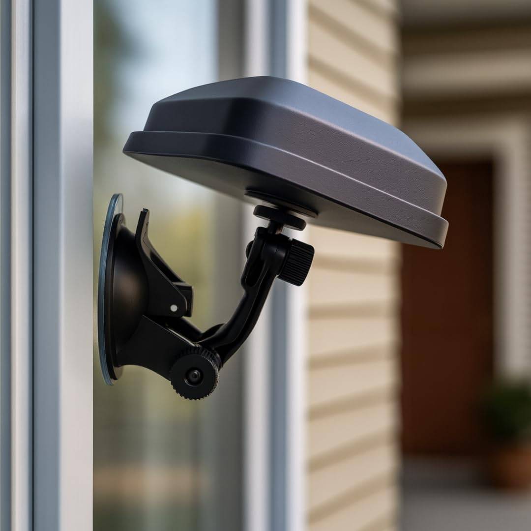 Saugnapf Halterung für Rasenmäher Roboter RTK kompatibel mit Segway Navimow i105E i108E H500E-VF H800E-VF H1500E-VF H3000E-VF Mähroboter Antennenha