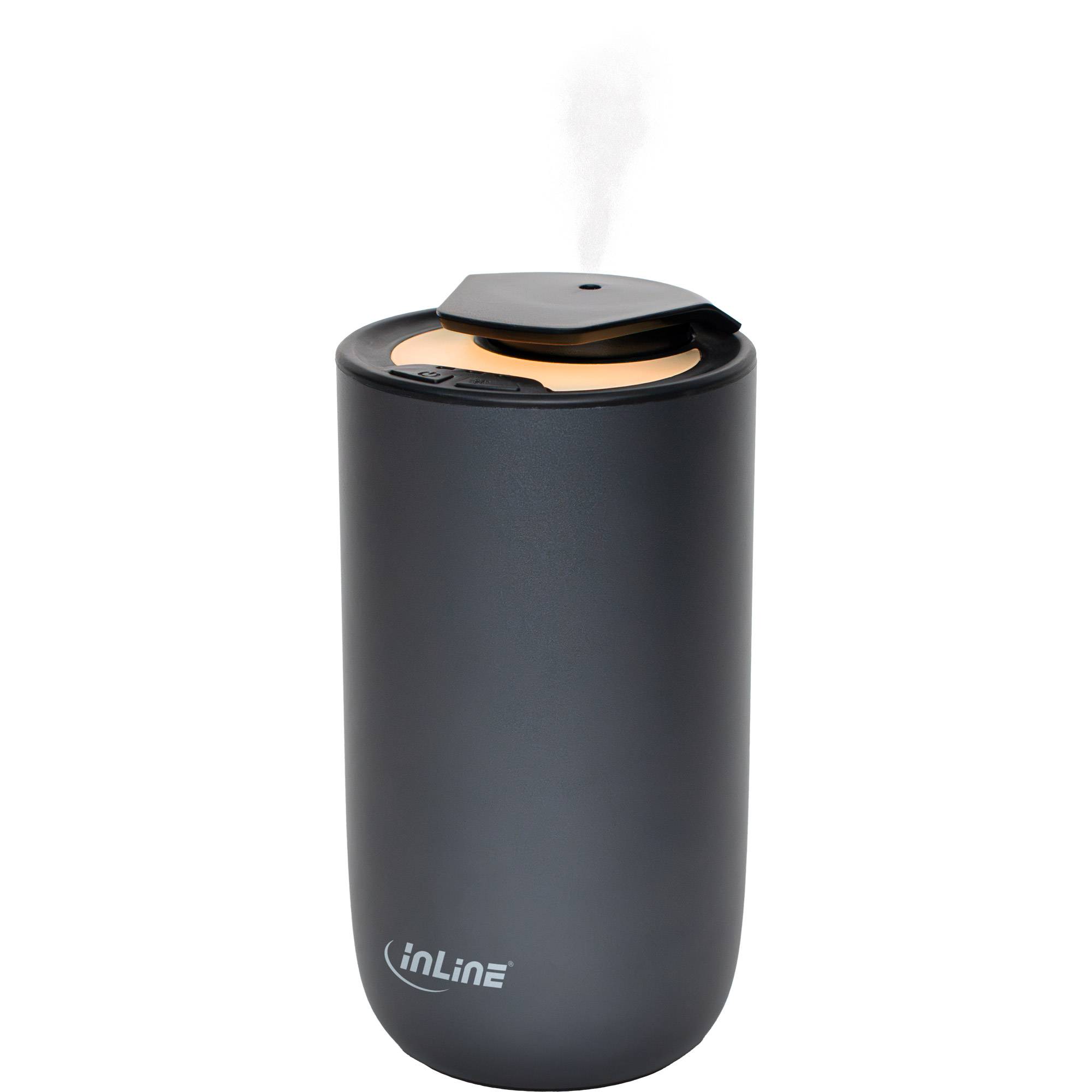 InLine Aroma Diffuser Home & Car - wasserlos - Ambientelicht - AkkuWasserloser