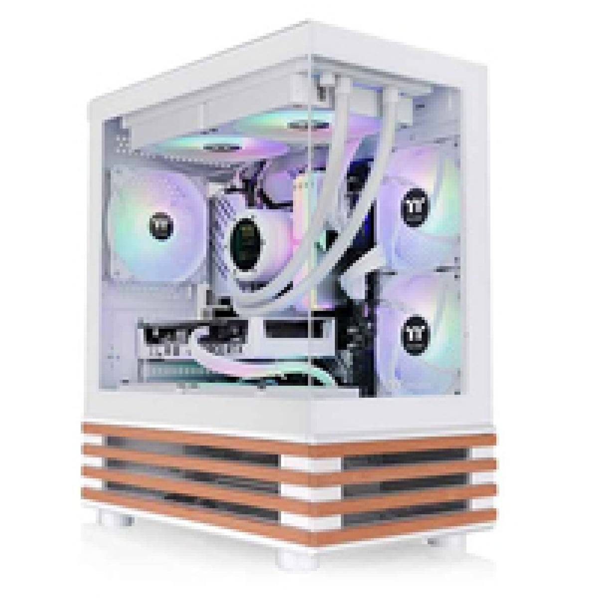 Thermaltake View 170 WS ARGB Mid Tower Chassis snow