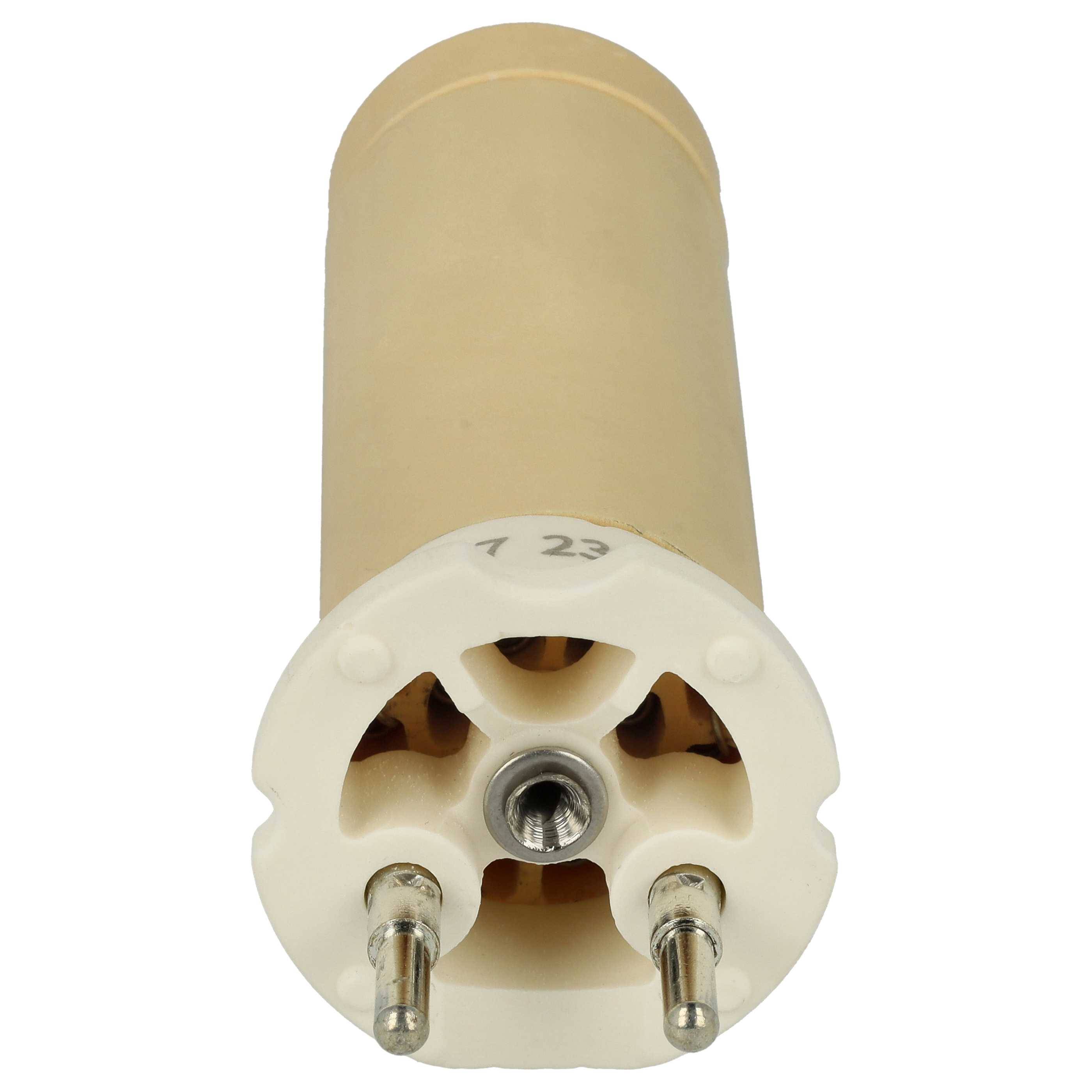 vhbw 2x Heizelement kompatibel mit Leister Igniter BM4 Heißluftschweißpistole - 1550 W, Keramik Heizkern, 2,6 x 9,1 cm