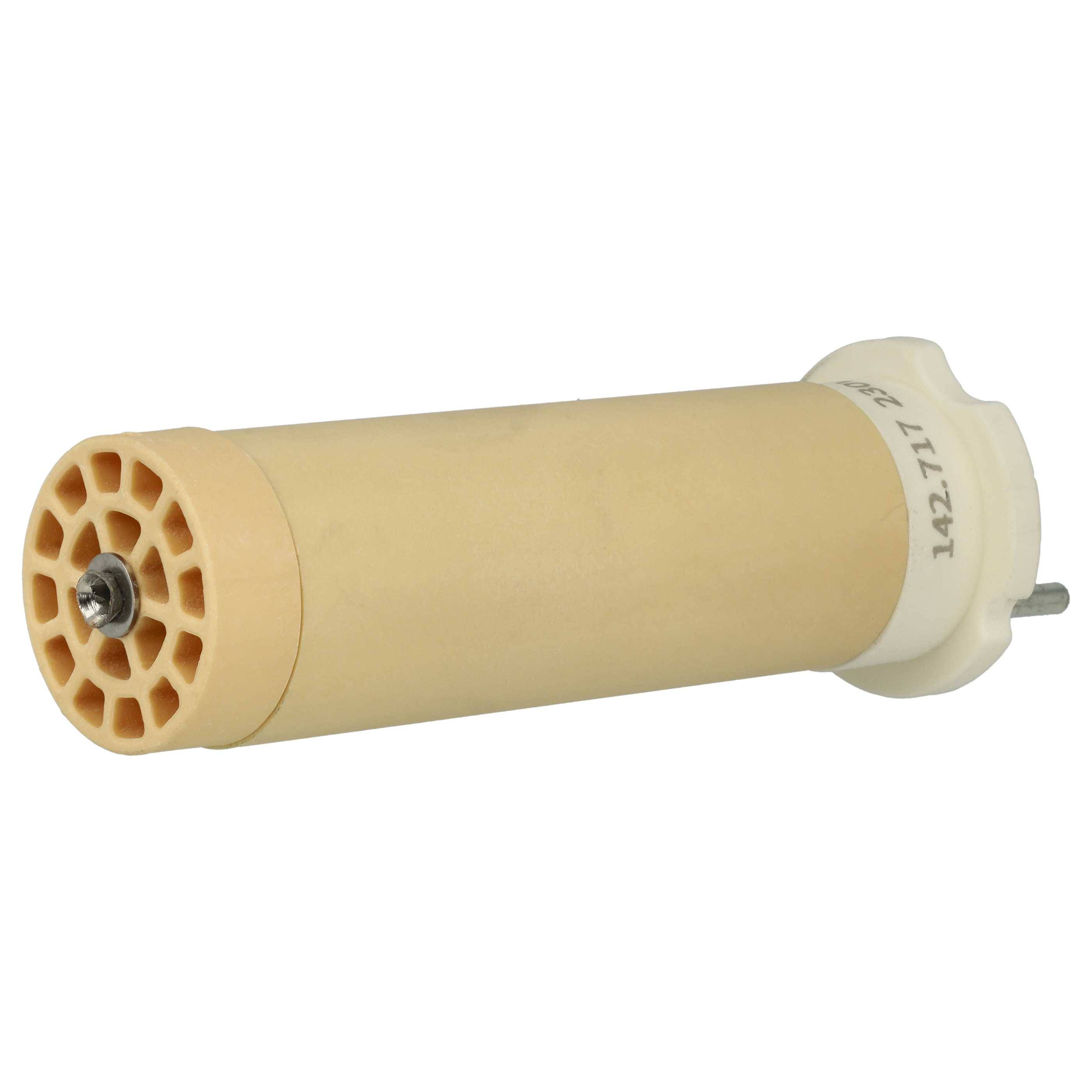 vhbw 2x Heizelement Ersatz für Leister 142.717 für Heißluftschweißpistole - 1550 W, Keramik Heizkern, 2,6 x 9,1 cm