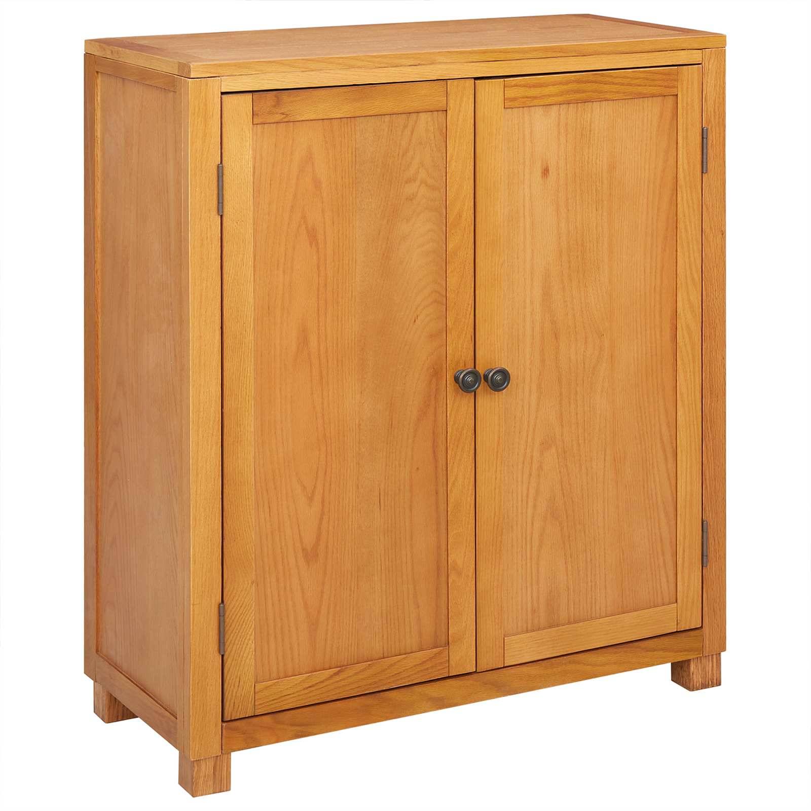 vidaXL Schrank mit Speicher mit Tür Braun Holzwerkstoff