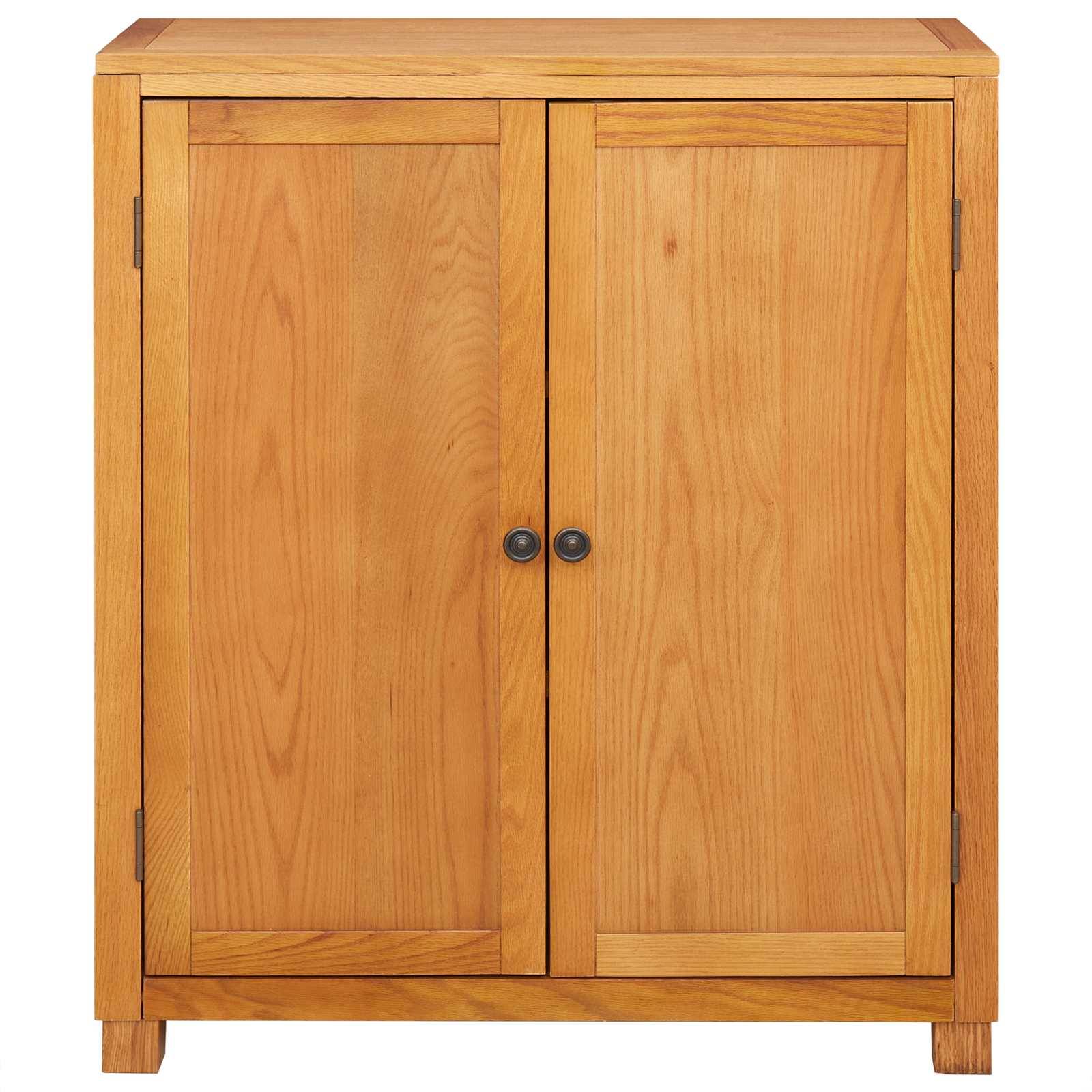vidaXL Schrank mit Speicher mit Tür Braun Holzwerkstoff