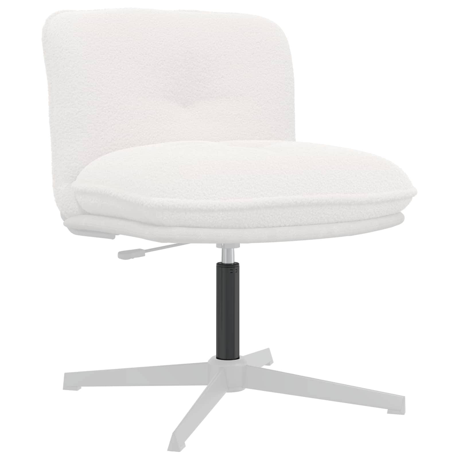 vidaXL Bürostuhl Gaszylinder Schwarz 307-447 mm Eisen