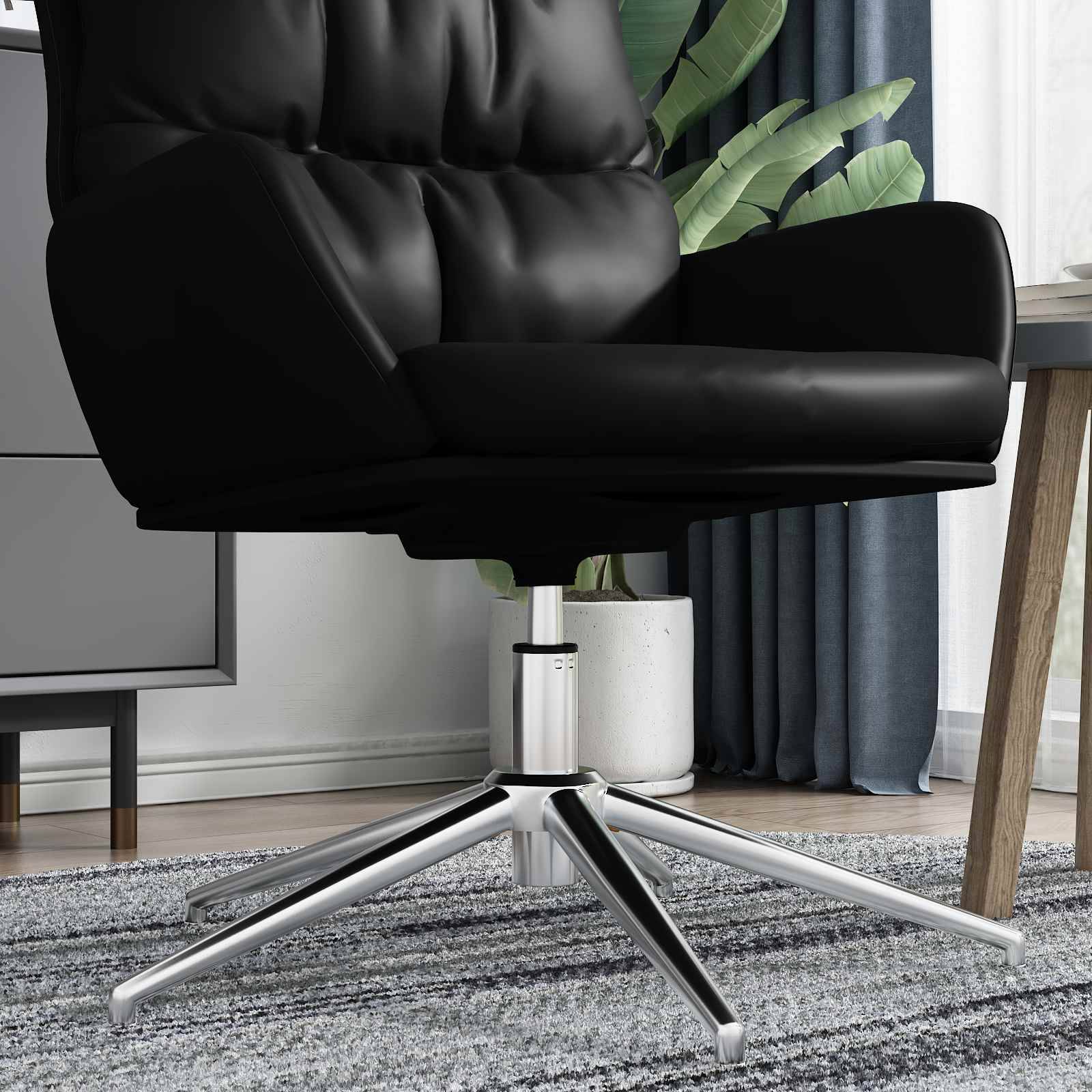 vidaXL Bürostuhl Gaszylinder Chrom 239-309 mm Eisen