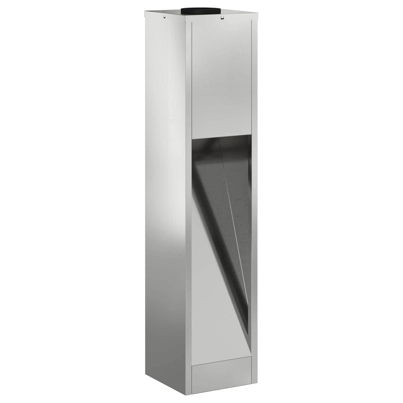 vidaXL Solar LED Wegeleuchte 2 pcs Silber Galvanisiert