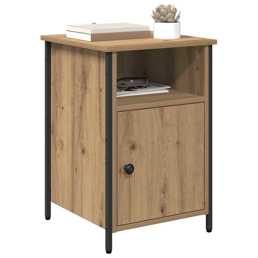 vidaXL Nachttisch 2 pcs Artisan-Eiche 40 x 42 x 60 cm Holzwerkstoff