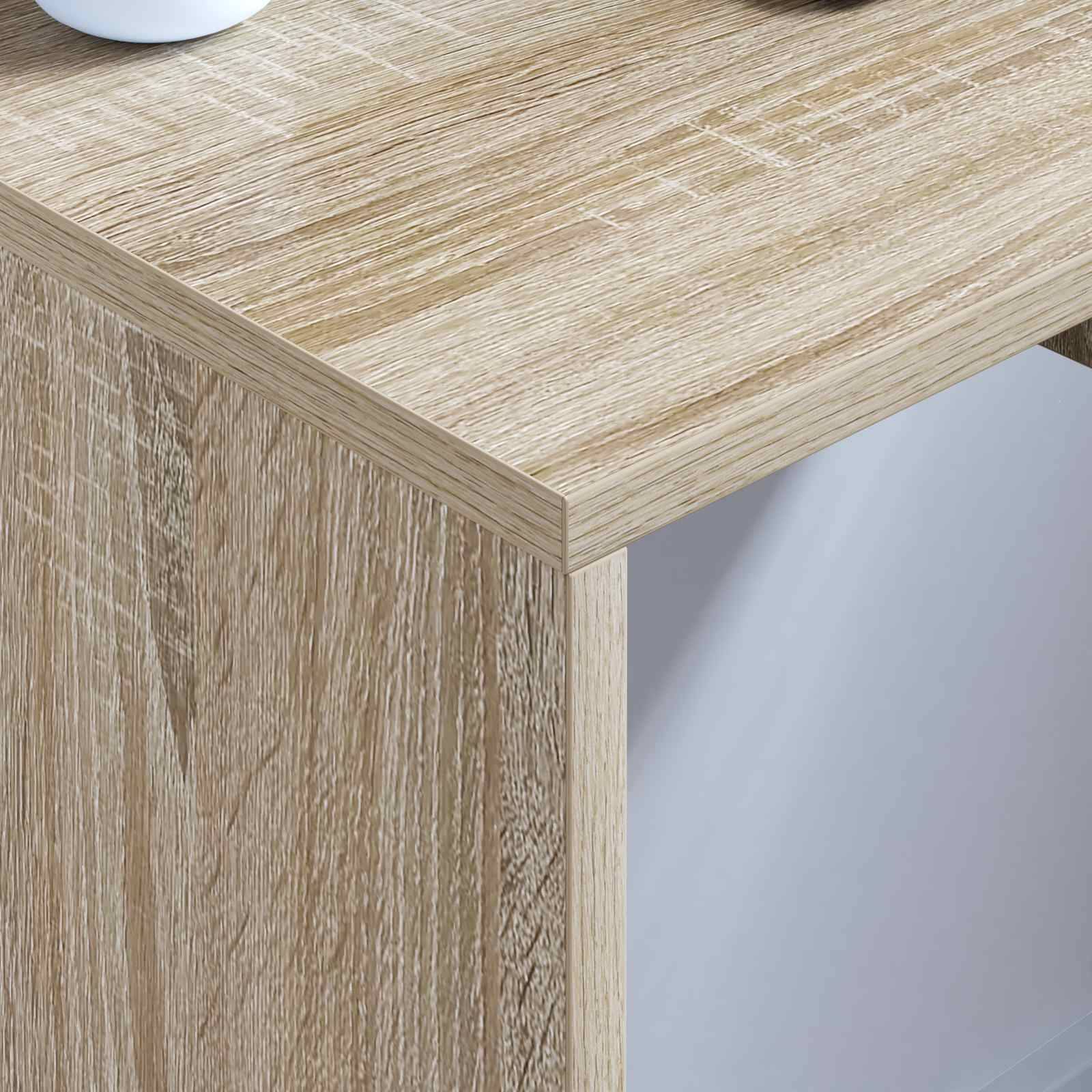 vidaXL Wandtisch Sonoma-Eiche 60 x 45 x 30 cm Holzwerkstoff
