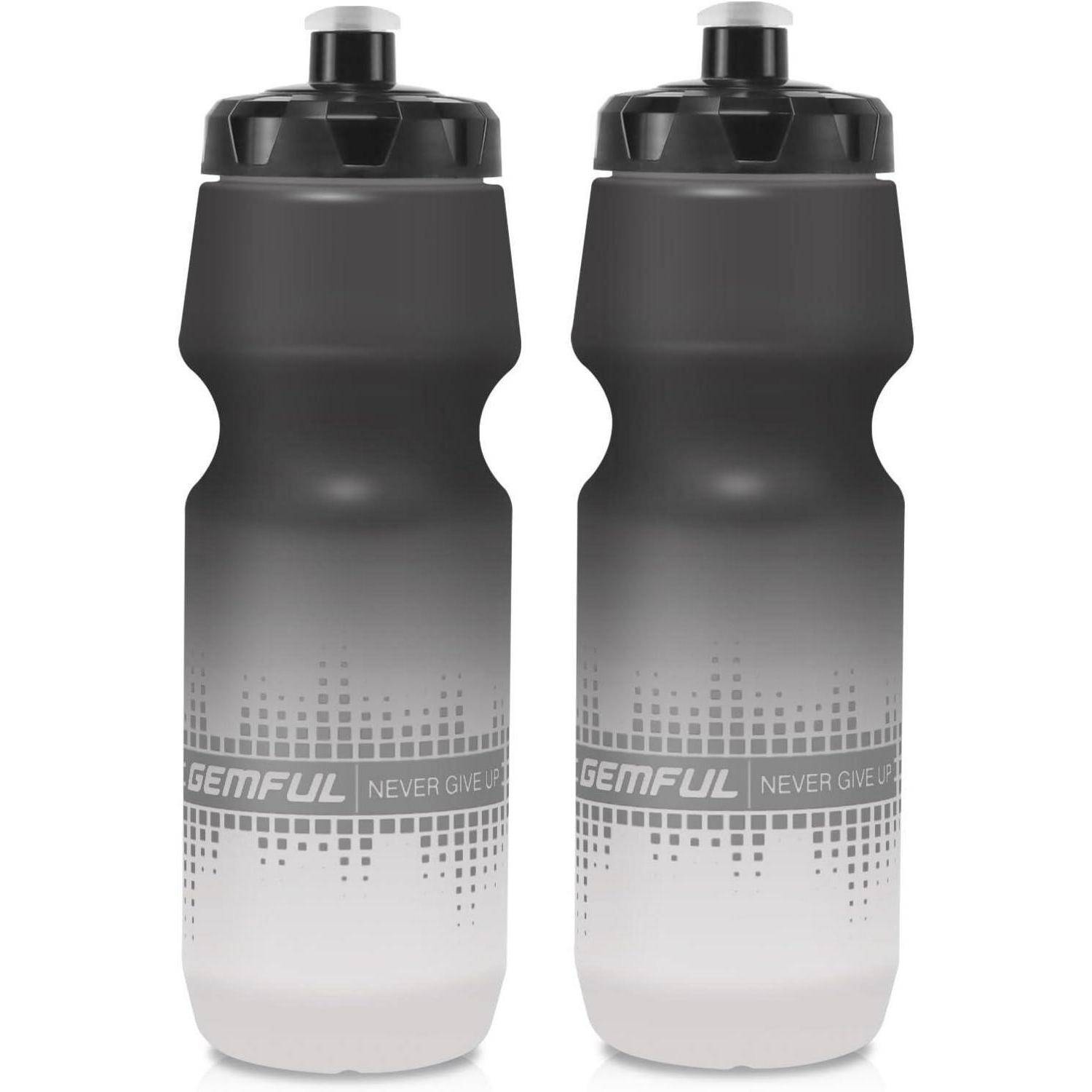 Trinkflasche Fahrrad 2er-Pack 750 ml Auslaufsicher BPA-Frei