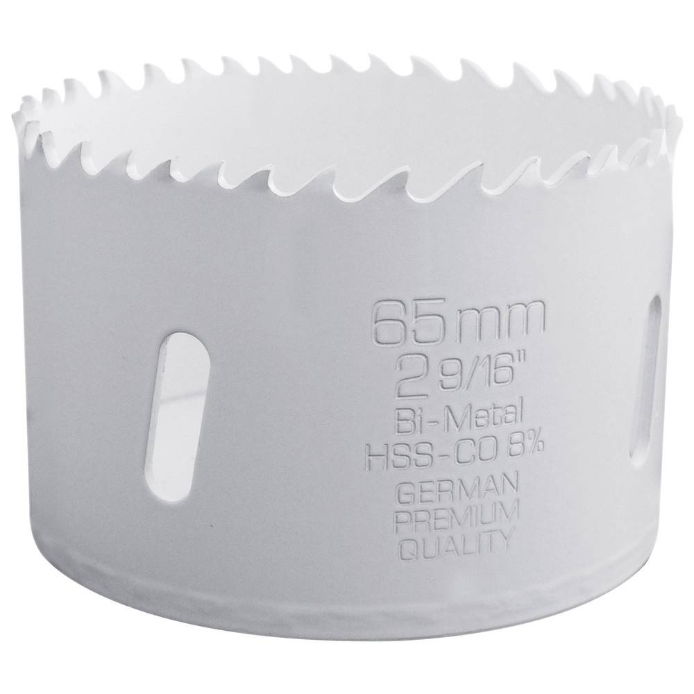 Ein weißer Bi-Metall-Lochsägeblatt, 65 mm (2 9/16