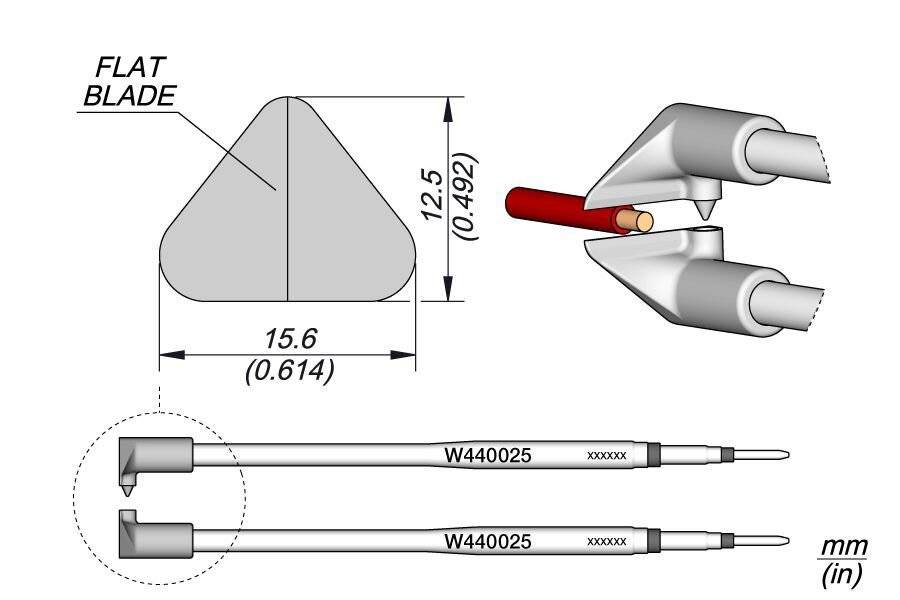 Lötspitze Flachklinge 12,5 mm, W440025