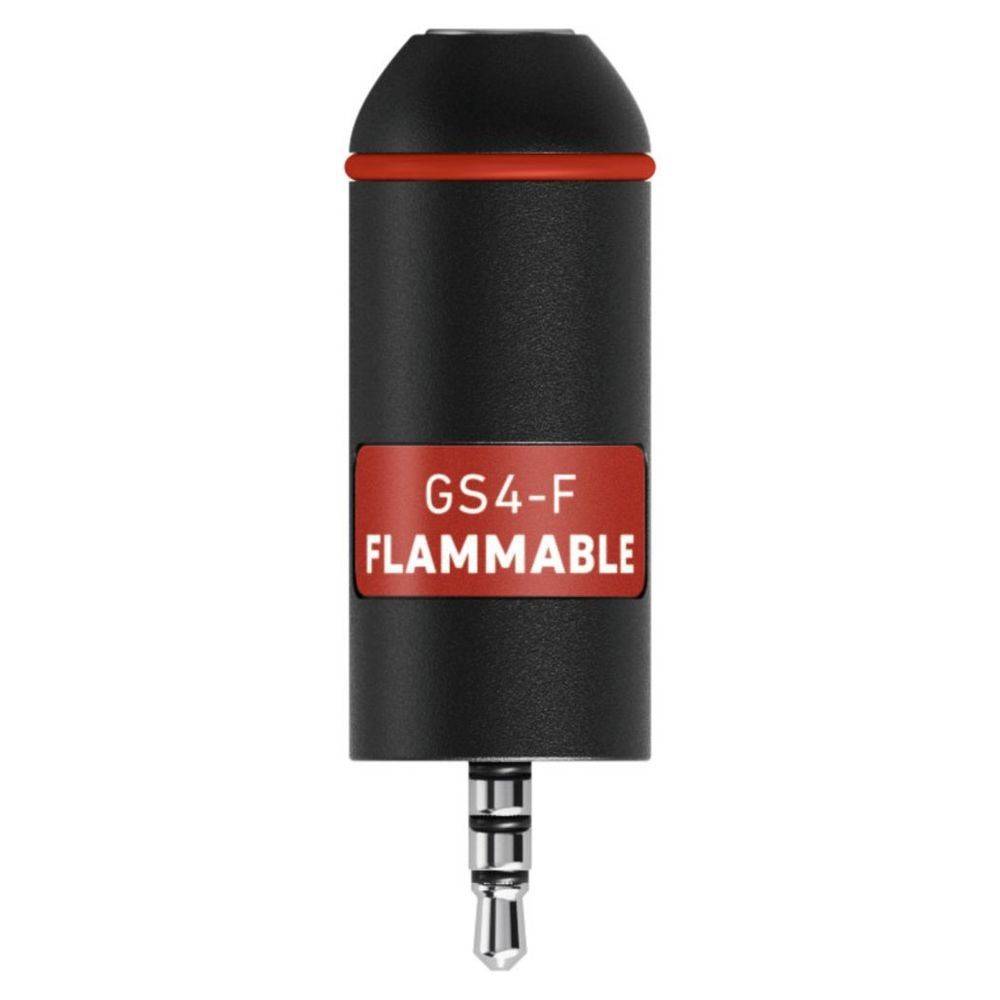 Schwarzer und roter Stecker mit der Beschriftung 