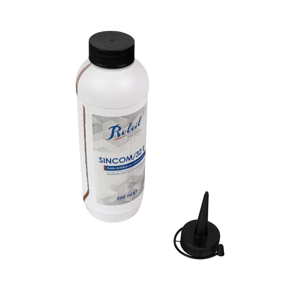 Eine weiße 500-ml-Flasche mit der Aufschrift 