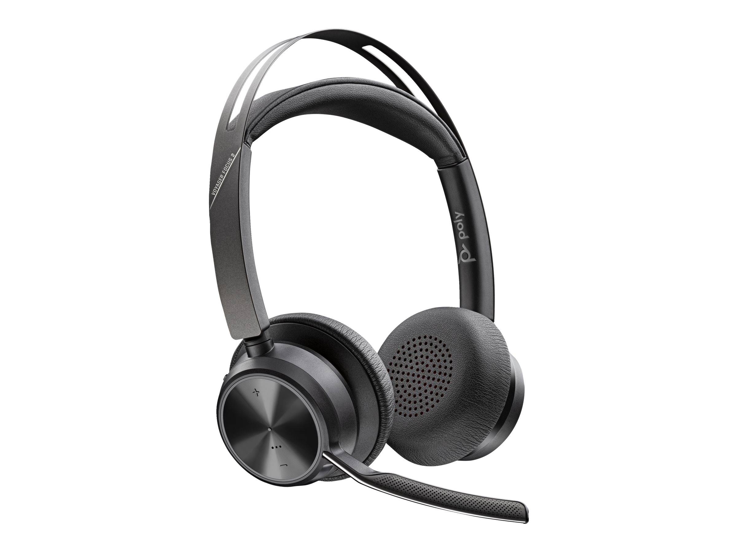 HP Poly Voyager Focus 2-M - Headset - On-EarBluetooth - kabellos - aktive