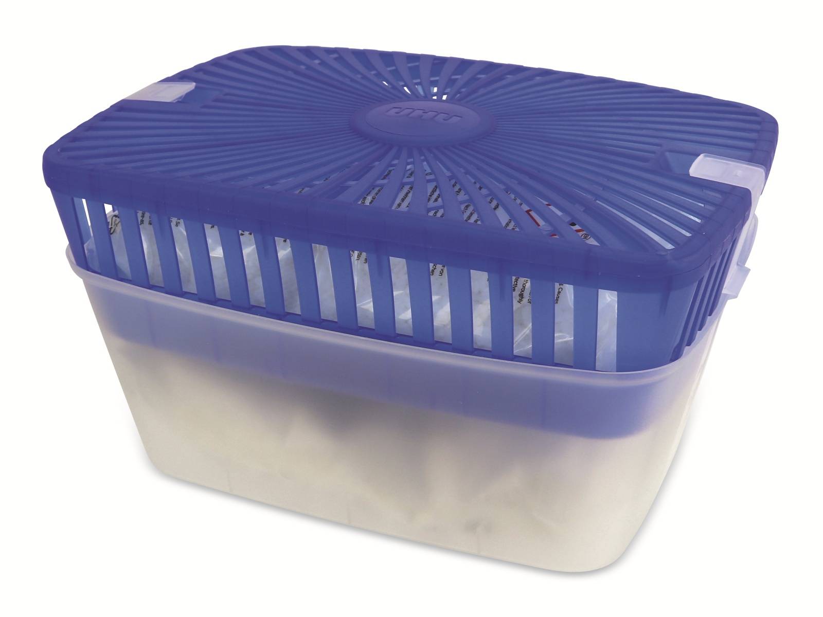 UHU Luftentfeuchter Original 52195, inkl. 2x1000 g Granulat