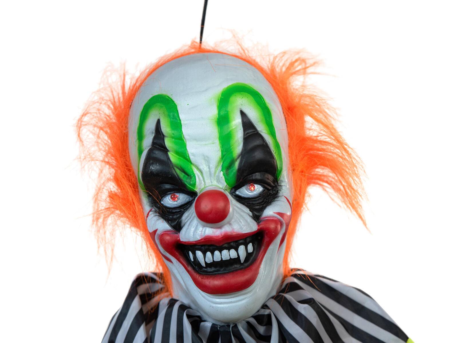 EUROPALMS Halloween Figur Clown Curby, animiert, 155cm
