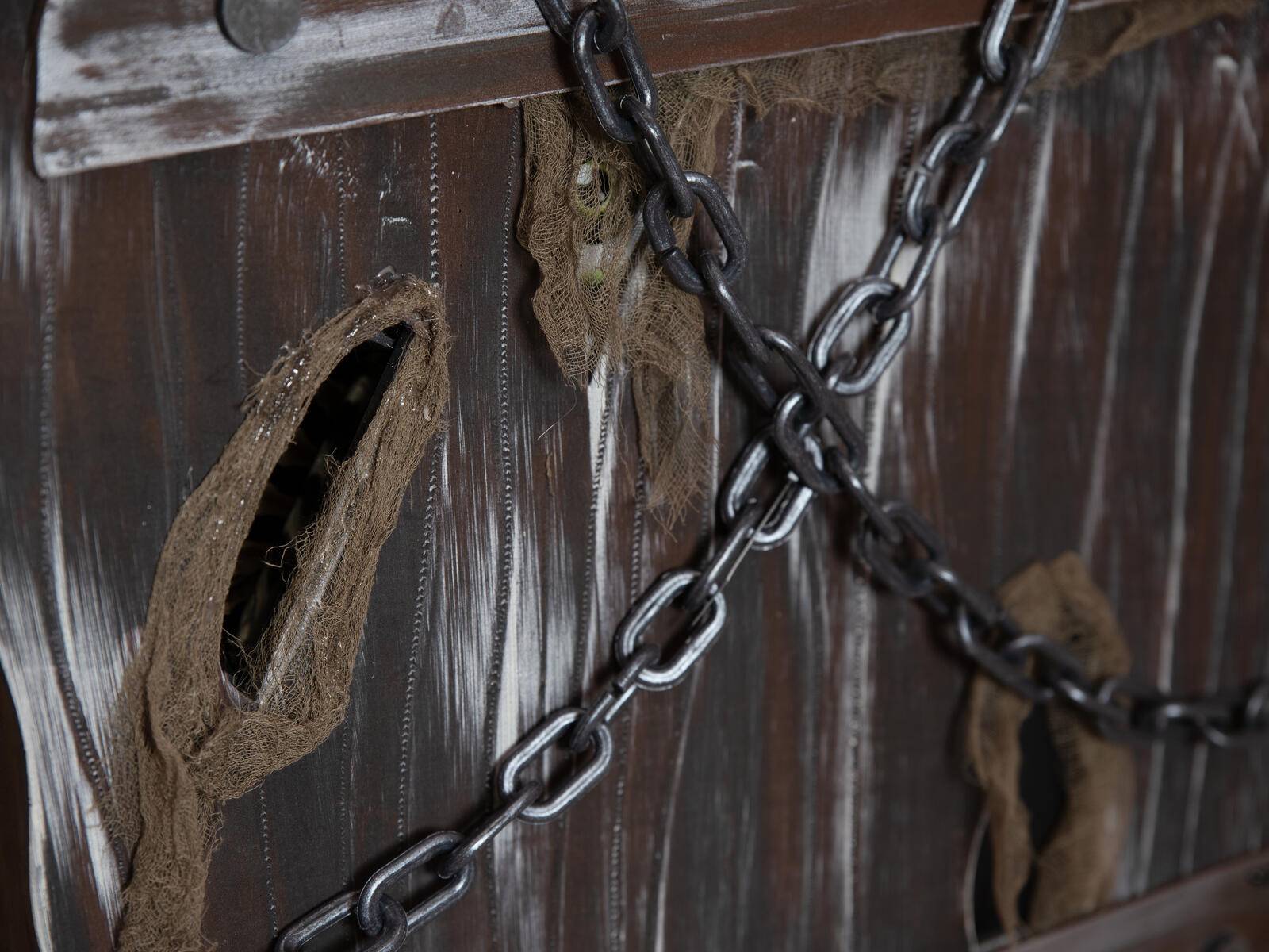 EUROPALMS Halloween Sarg des Schreckens, animiert, 155cm