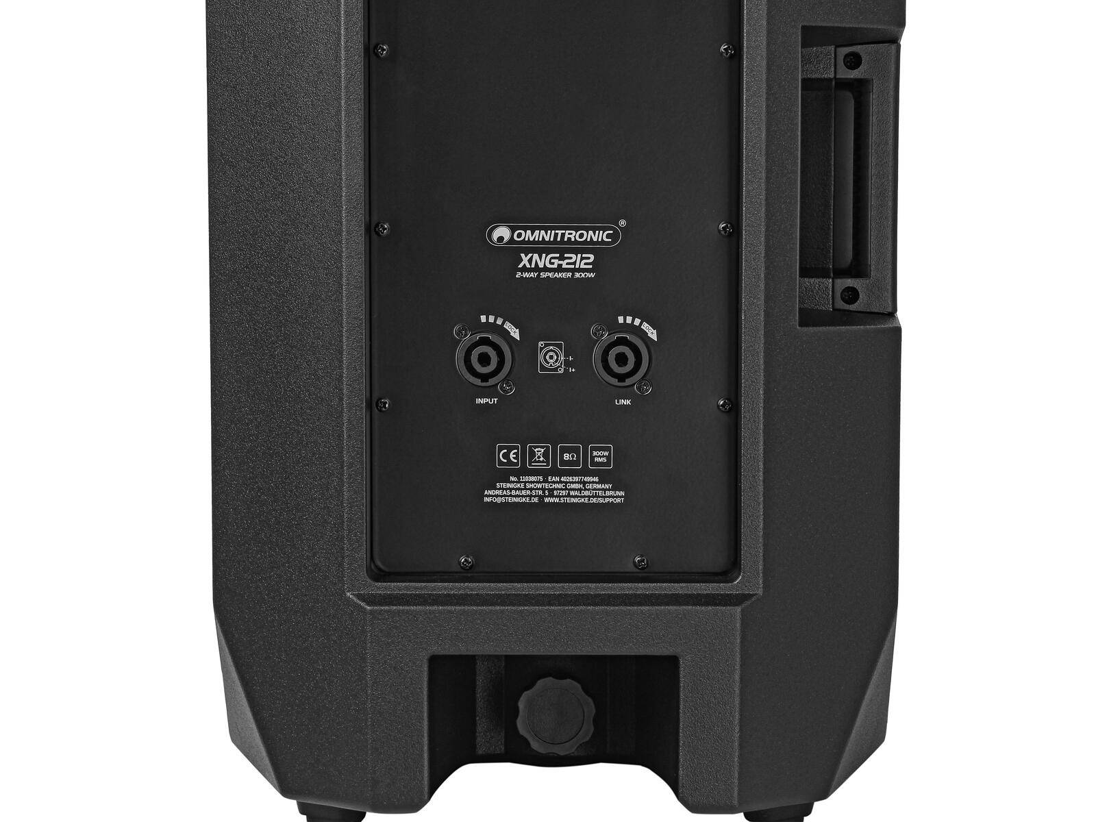 OMNITRONIC XNG-212 2-Wege Lautsprecher 12 Zoll