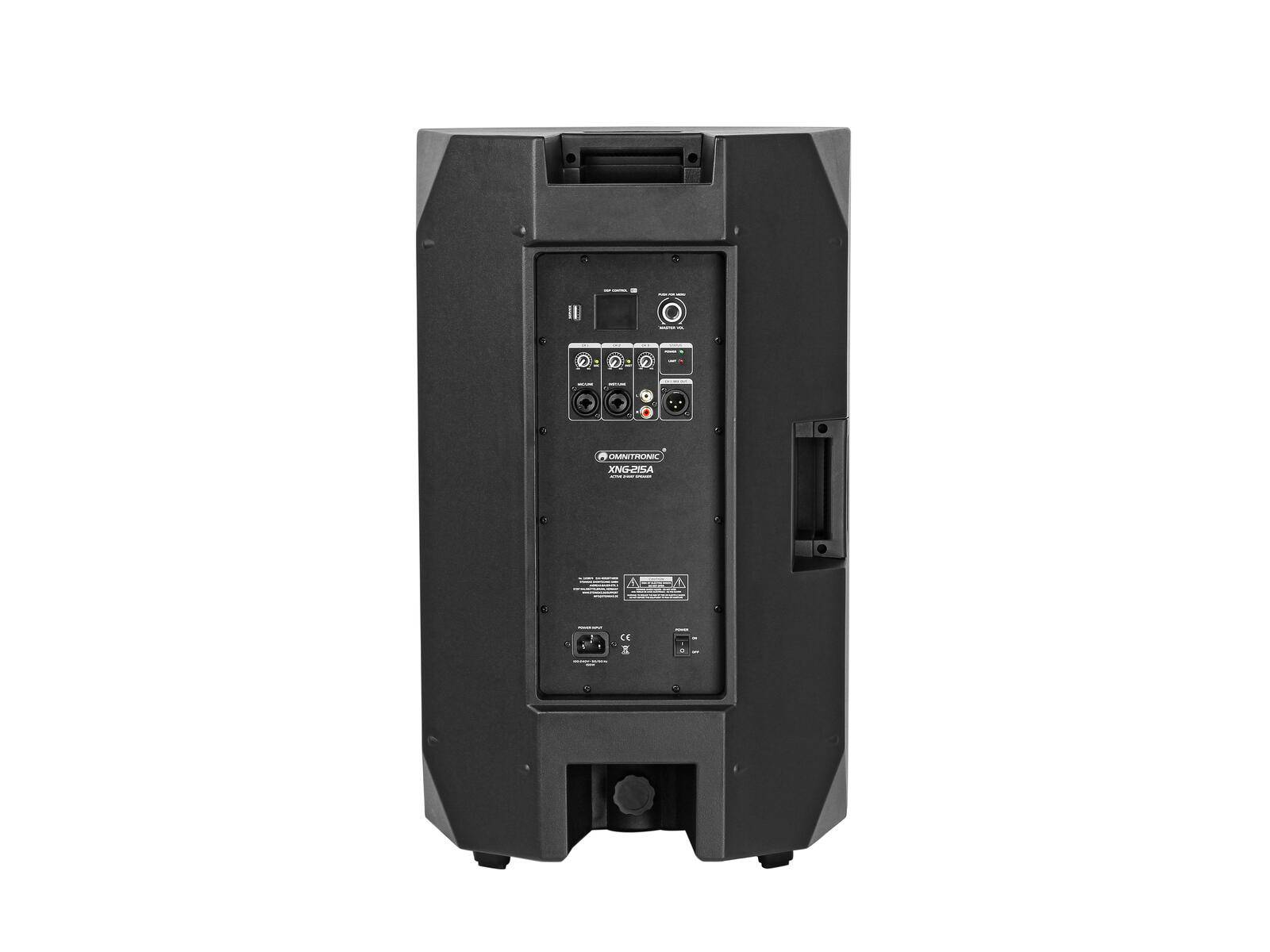 OMNITRONIC XNG-215A 2-Wege Lautsprecher, aktiv, DSP