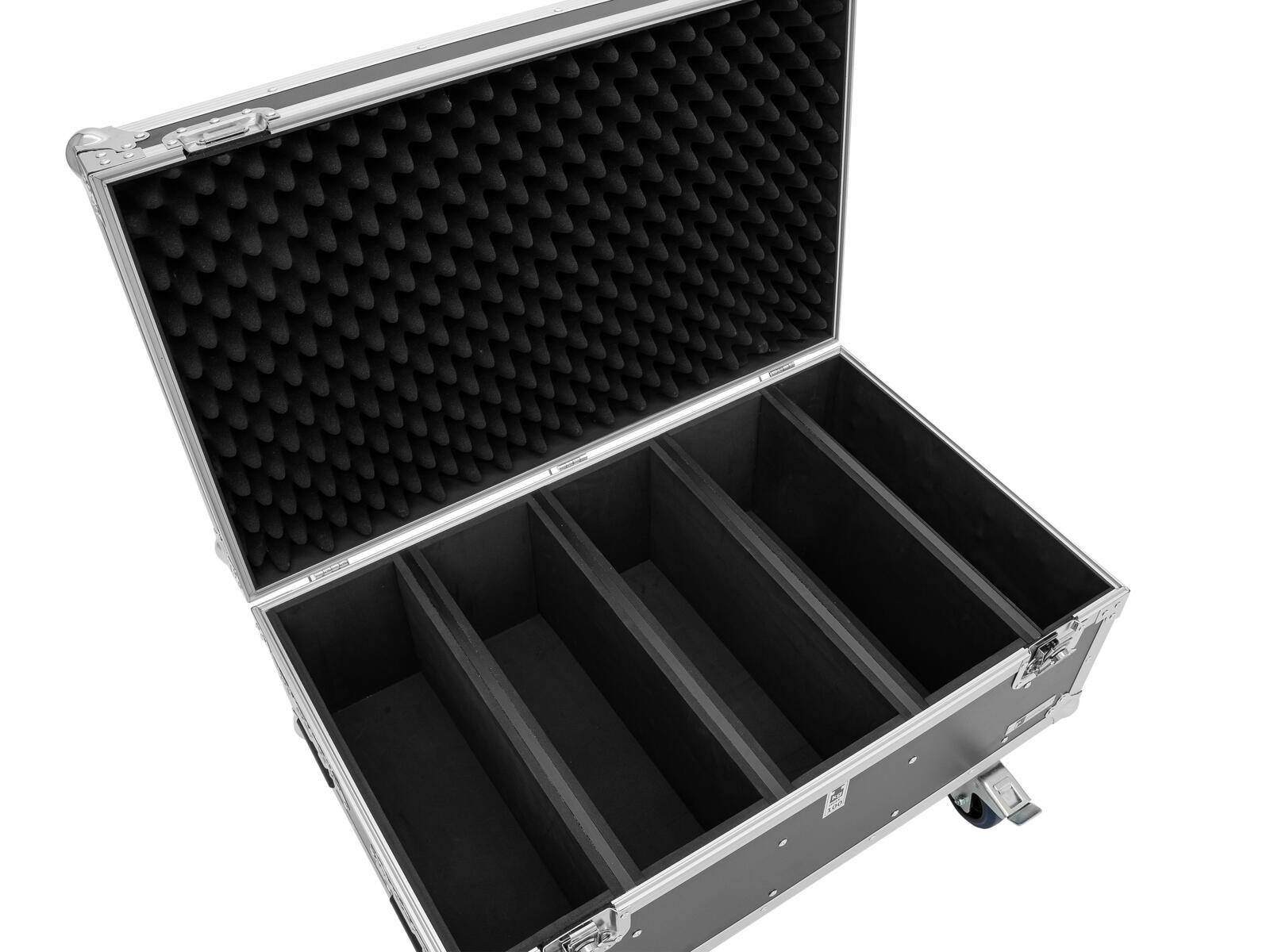 ROADINGER Flightcase 4x LED Strobe SMD PRO