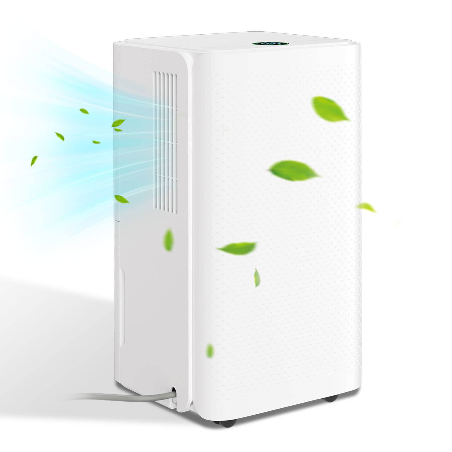 Luftentfeuchter 16L/24h, Raumgröße ca. 25 m², 195 W, 2l Wassertank, Ablaufschlauch, Timer