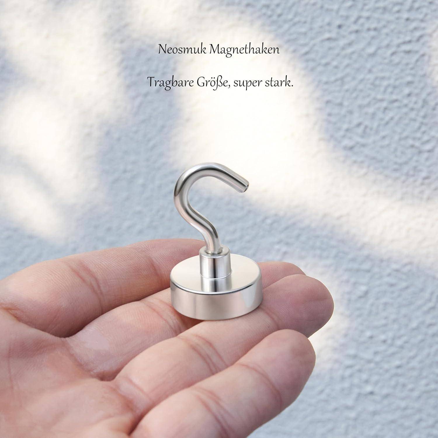 Magnethaken 15kg Hochleistungsmagnete extra starker Kreuzfahrthaken