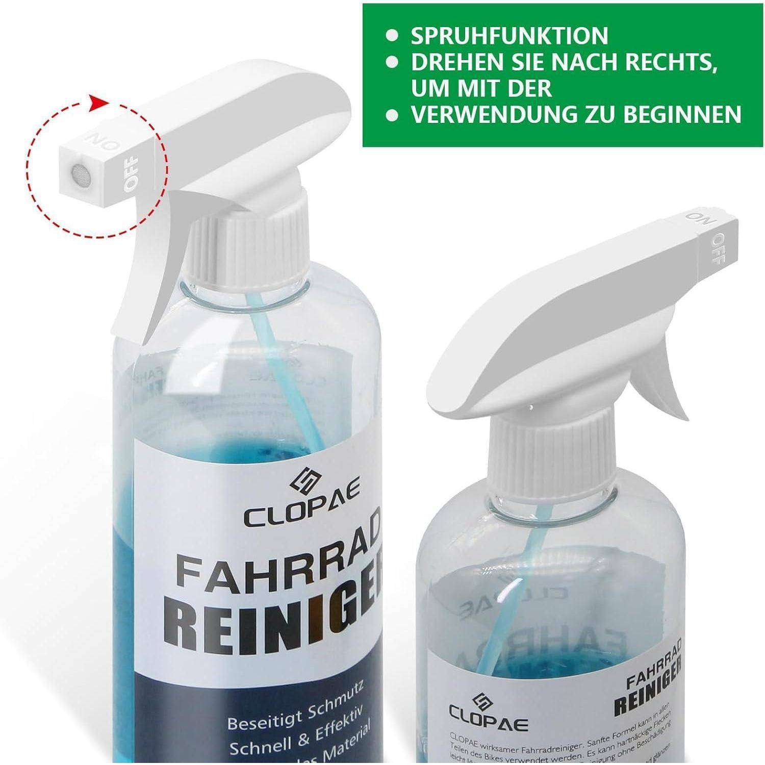 Fahrrad Reinigungsset 7-in-1 für alle Fahrräder 500ml Fahrradreinigung