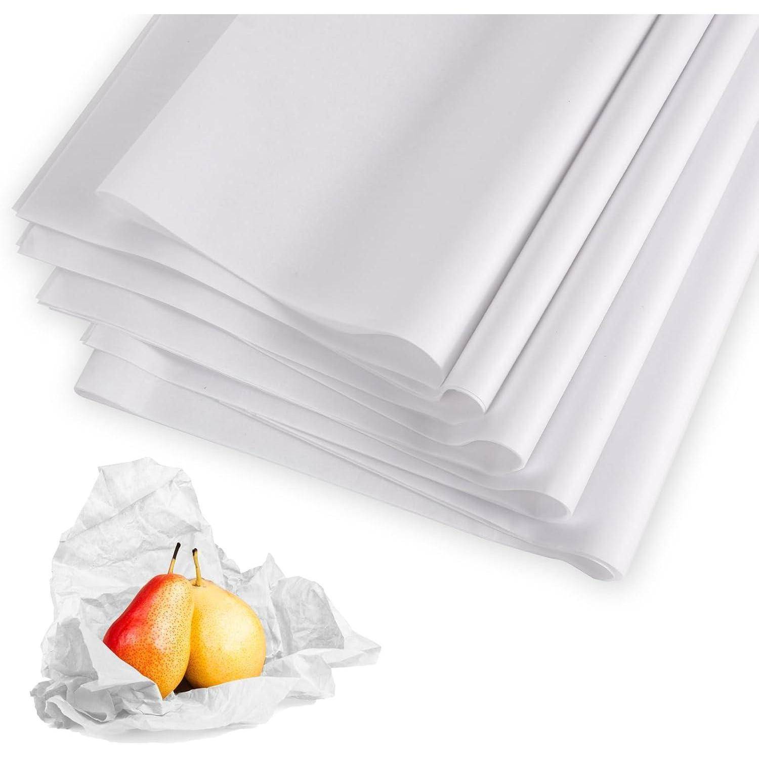 25 Blatt säurefreies Seidenpapier 50,8x76,2cm Archiv Geschenkpapier