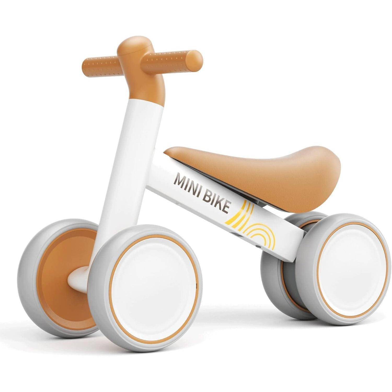 Kinder Laufrad ab 1 Jahr Balance Lauflernrad ohne Pedal 4 Räder