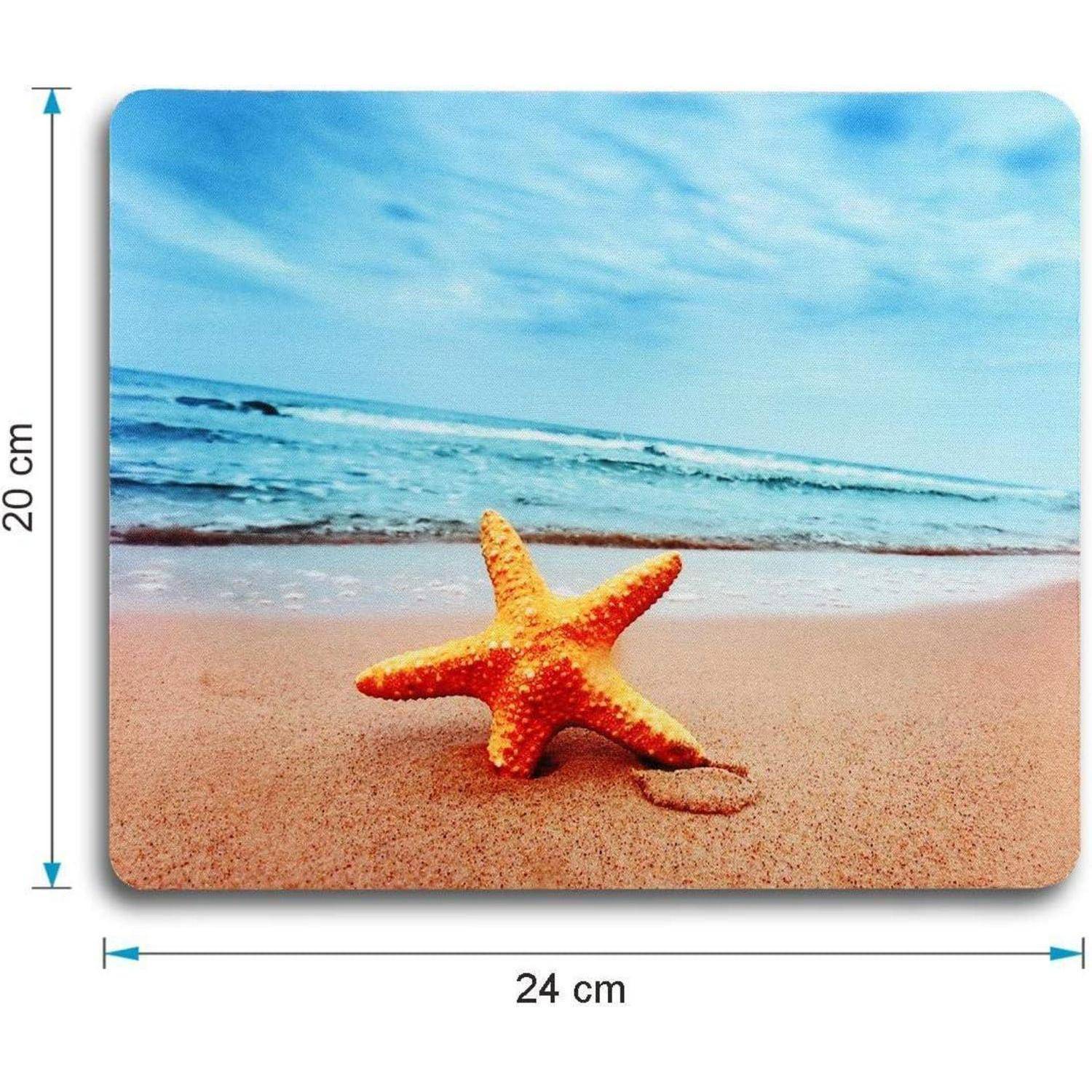 Mauspad Klein Office Mouse Pad Design rutschfest 24x20 cm Ultra-Glatt