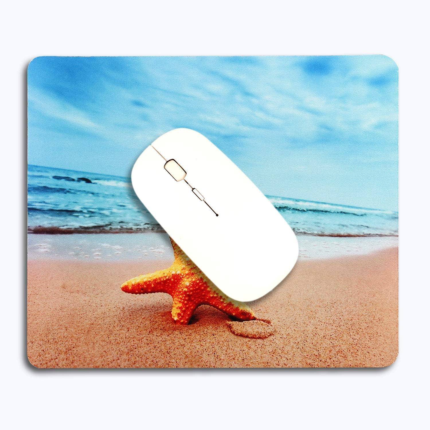Mauspad Klein Office Mouse Pad Design rutschfest 24x20 cm Ultra-Glatt
