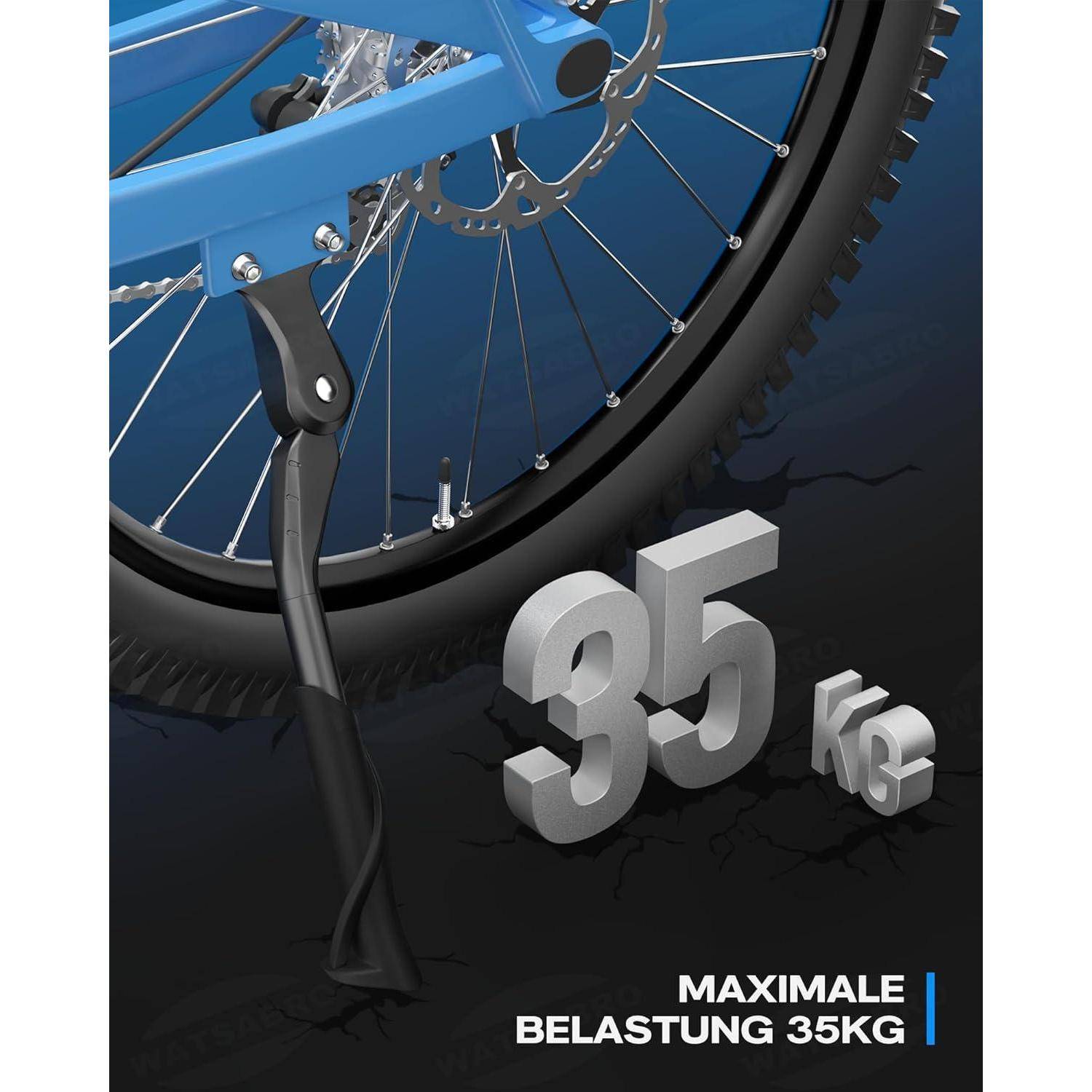 Maximale Belastung 35 kg