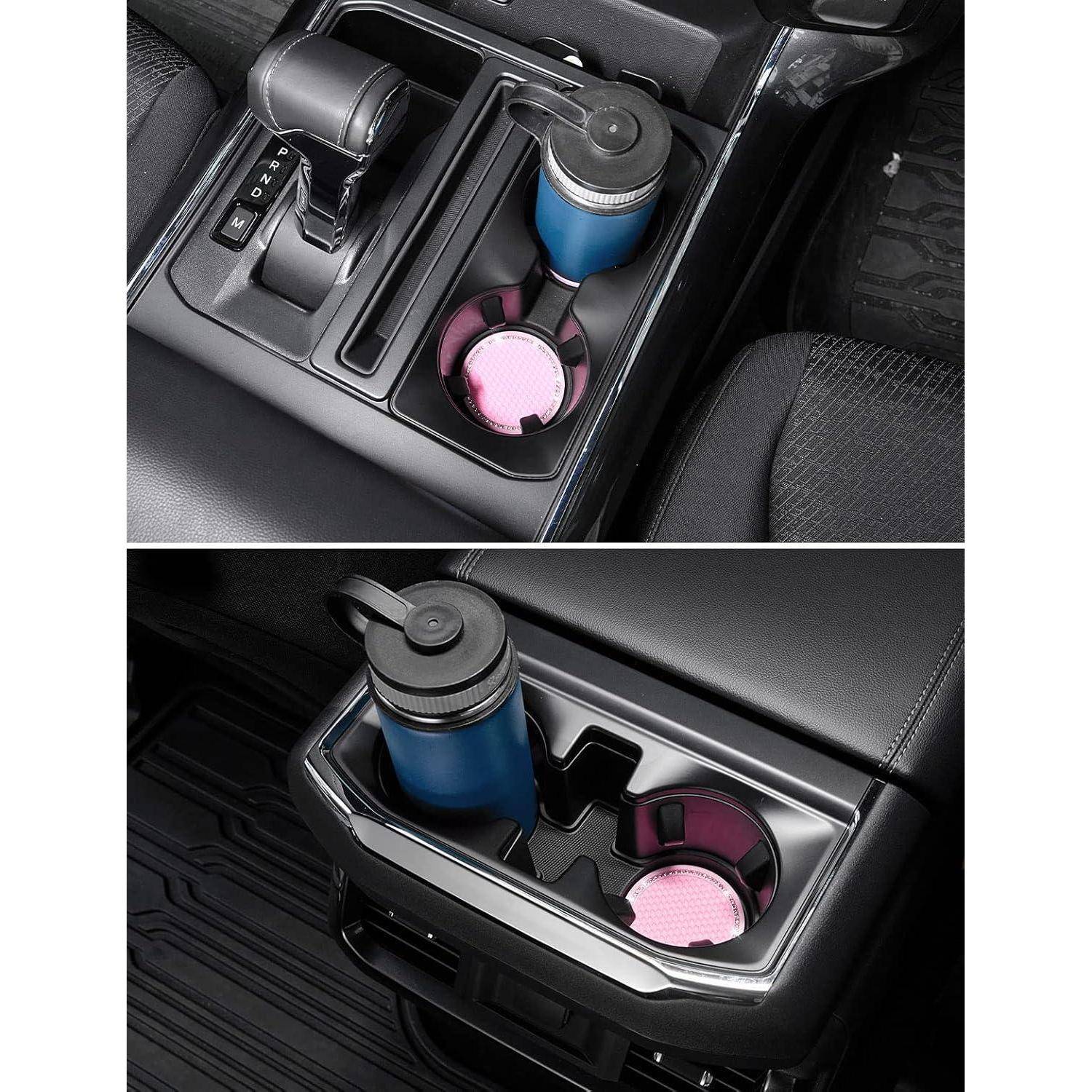 Getränkehalter Auto Anti Rutsch Kaffeebecher 2 Stk Glitz Rosa