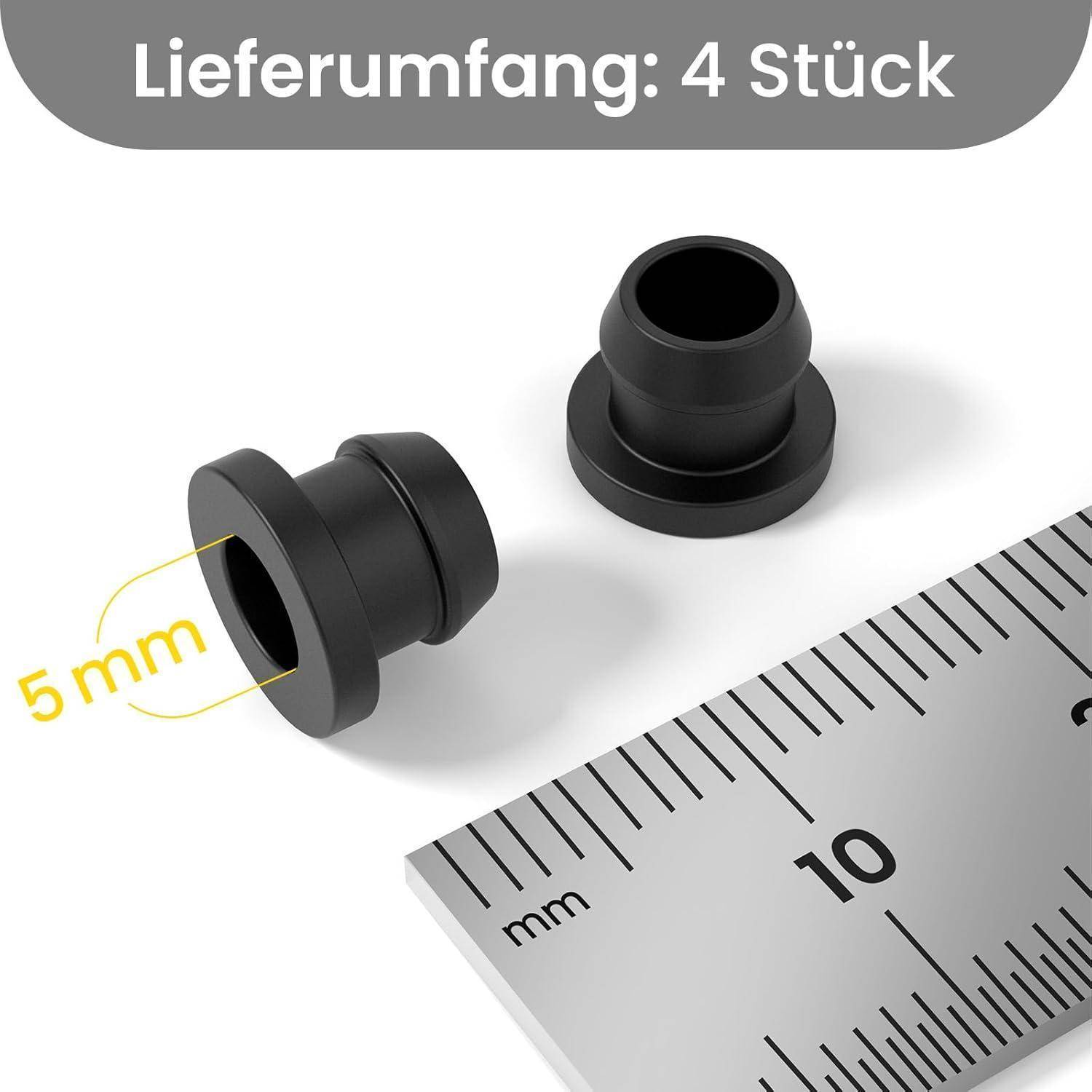 Topfträgergummis Gummifüße 5mm Wohnmobil 4 Stück × Topfträgergummis