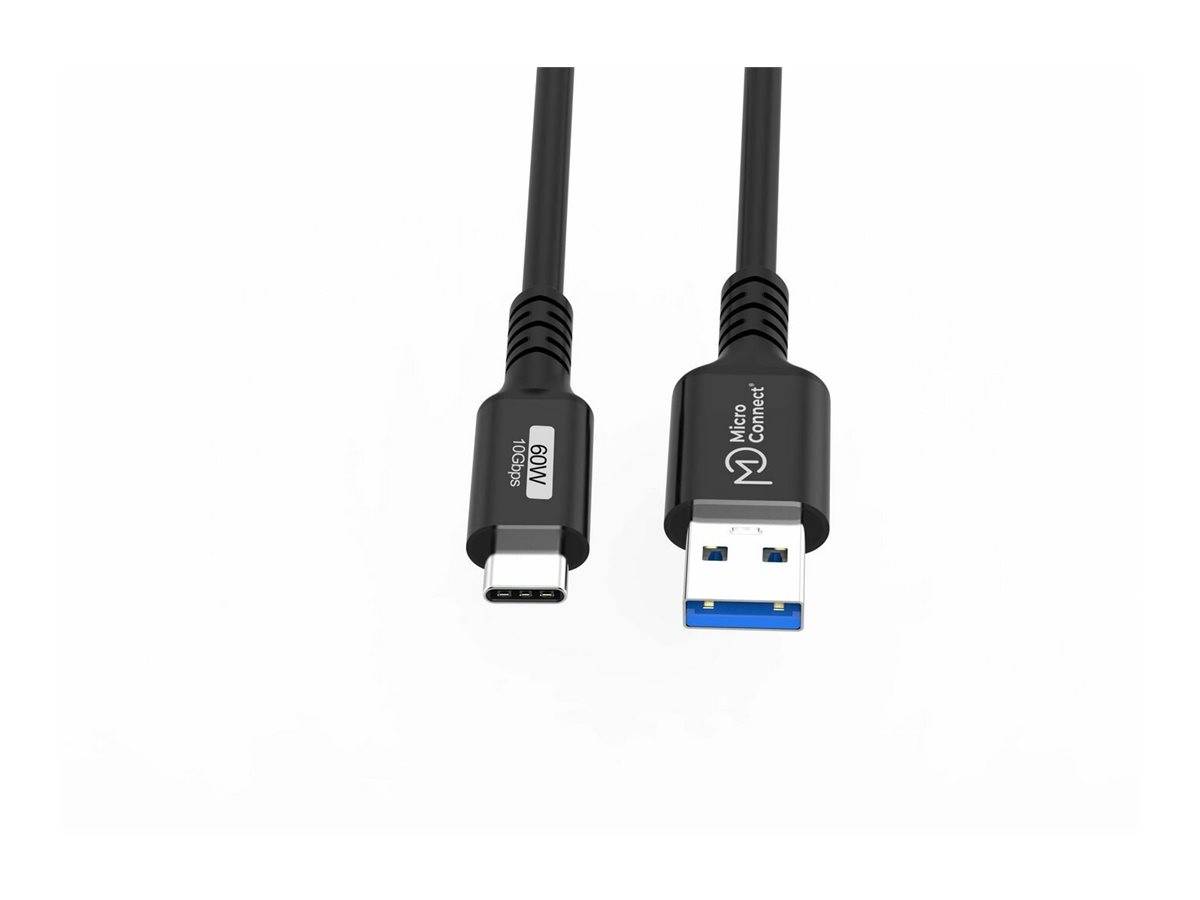MicroConnect Premium - USB-Kabel - USB-C (M)zu USB Typ A (M) - USB 3.2 Gen 2 -