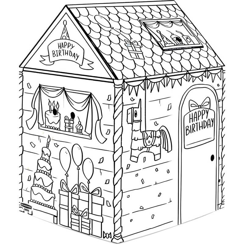 Fellowes Bankers Box XL Spielkarton GEBURTSTAG, Wellpappe