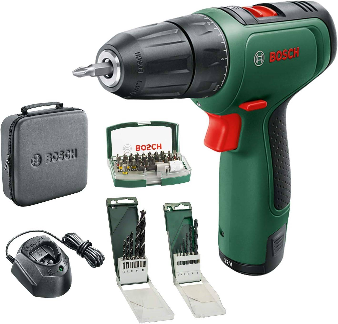 Bosch Akkuschrauber EasyDrill 1200 2.0 Ah Akku 12-Volt-System Softbag Amazon Ed.