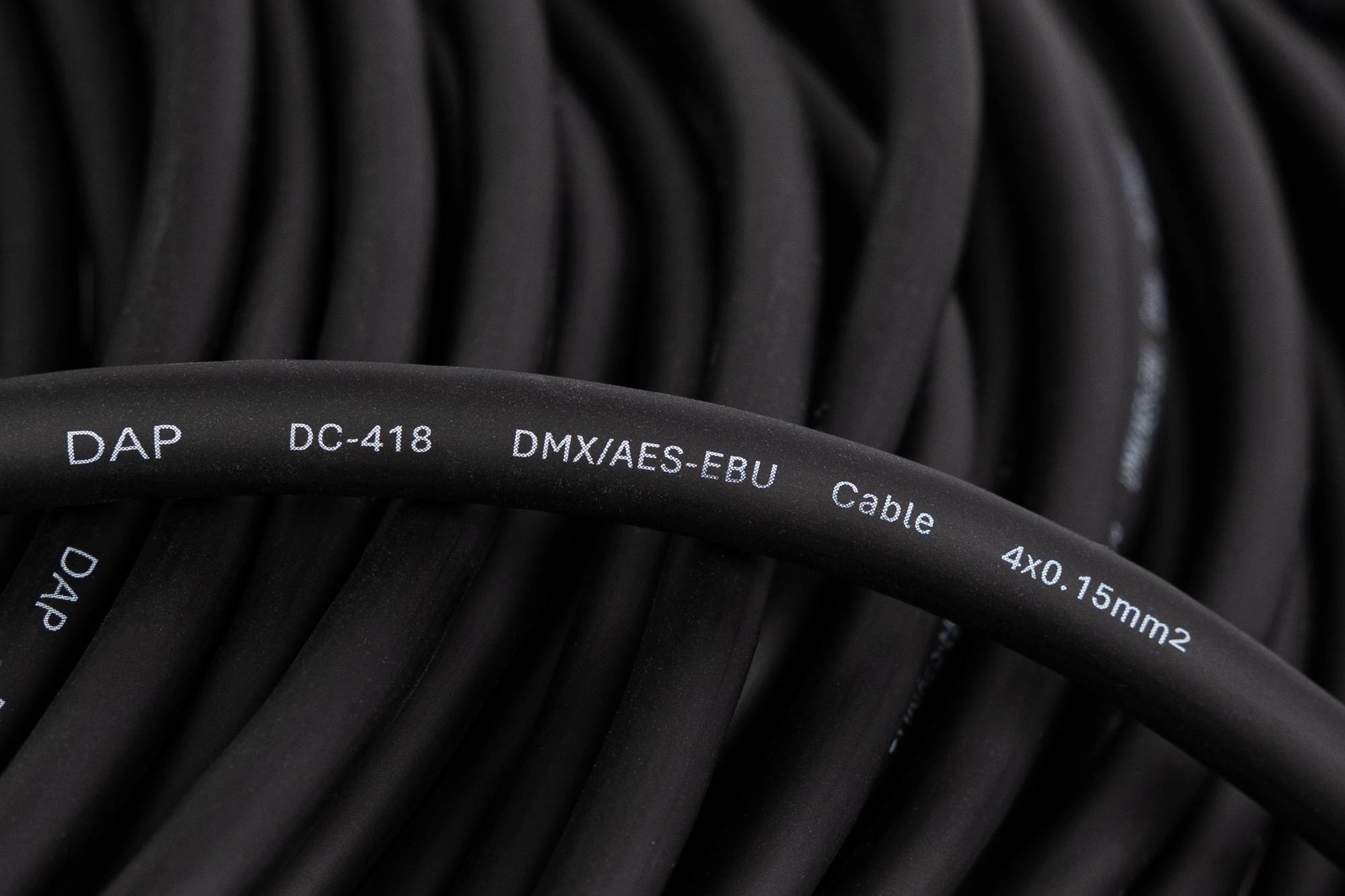 DAP FLN85 Quad DMX & AES/EBU Cable Neutrik NC5-BAG Series 1.5 m