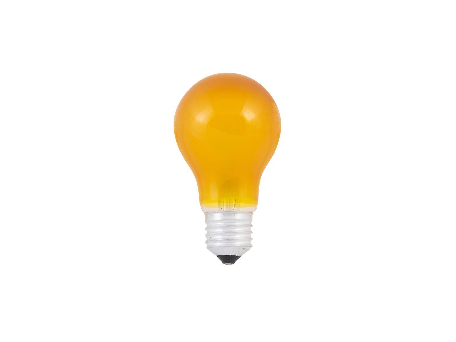 OMNILUX A19 230V/40W E-27 gelb