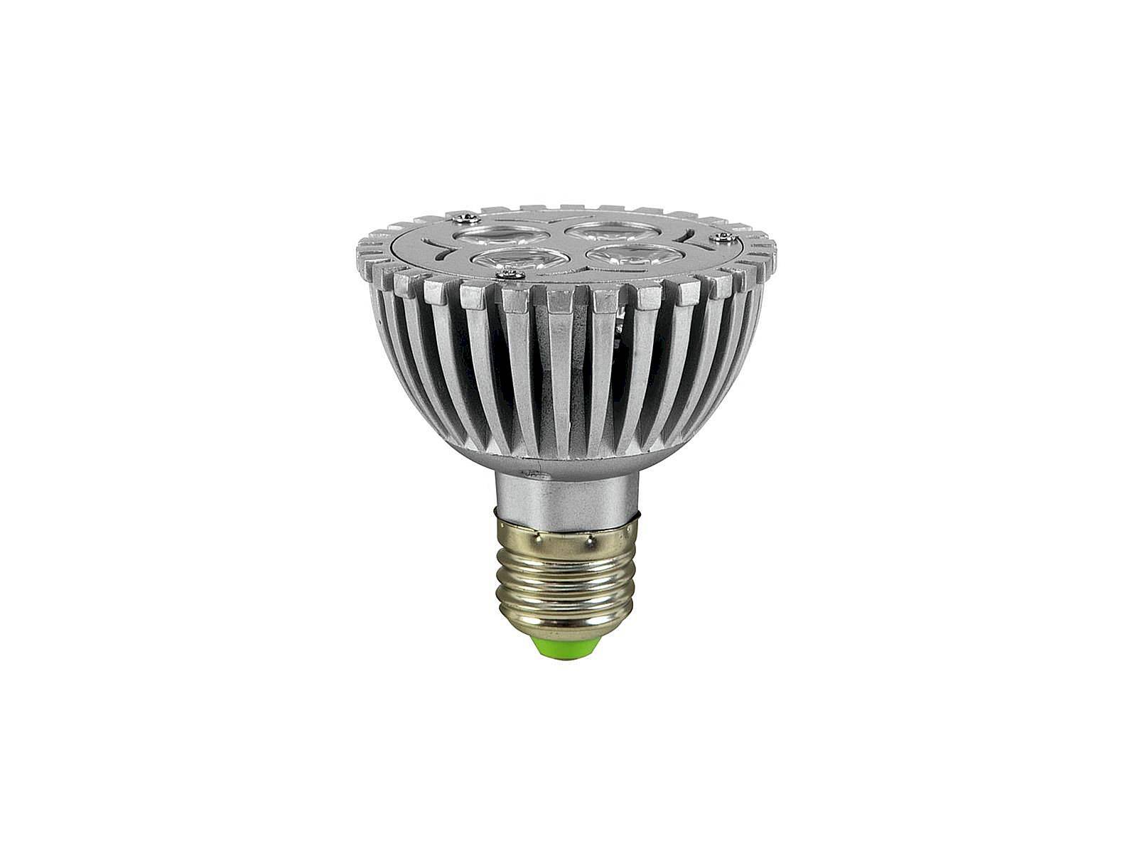 OMNILUX PAR-20 230V E-27 4x1 LEDs grün