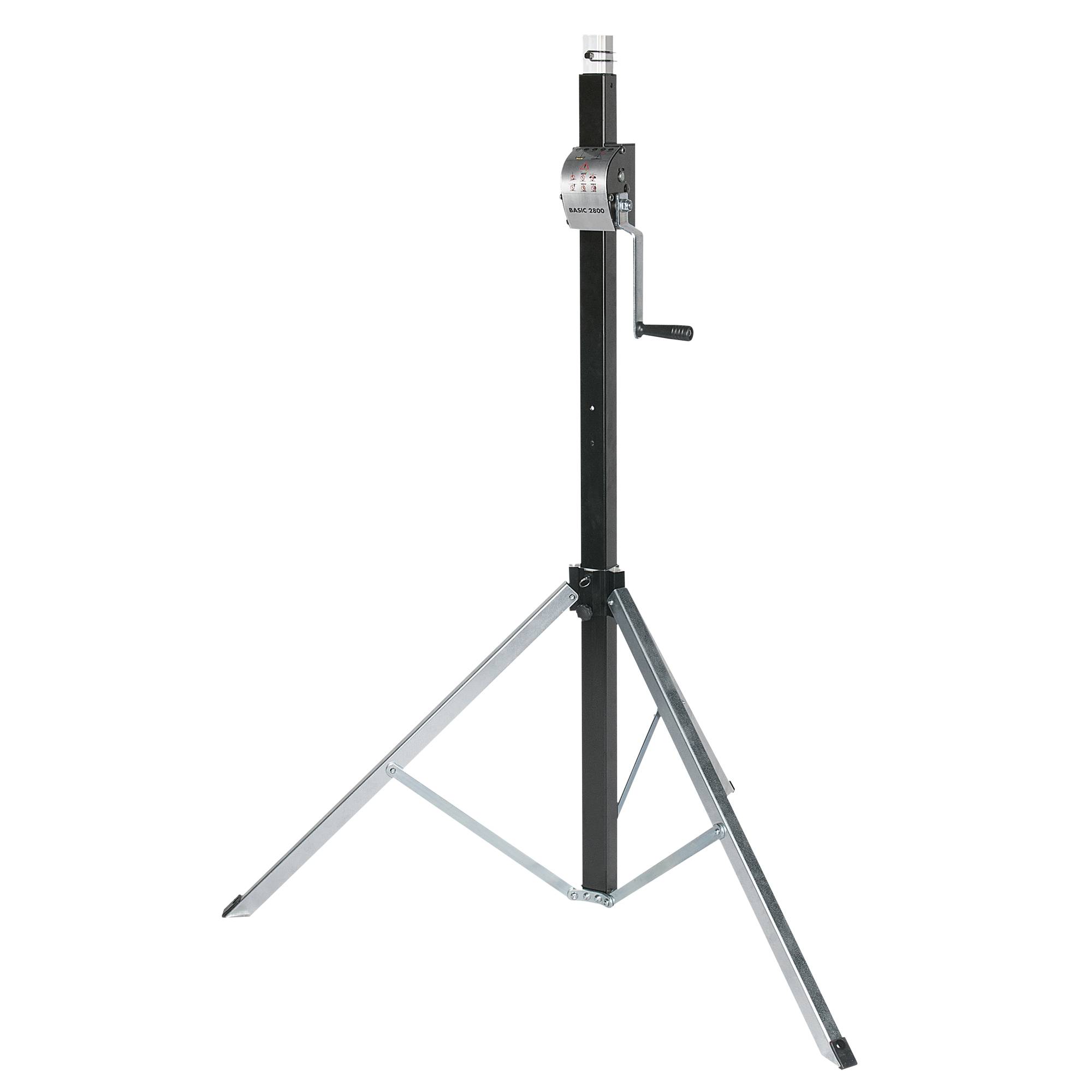 Showgear Basic 2800 Wind up stand (Excl. Adapter 70835) 80kg
