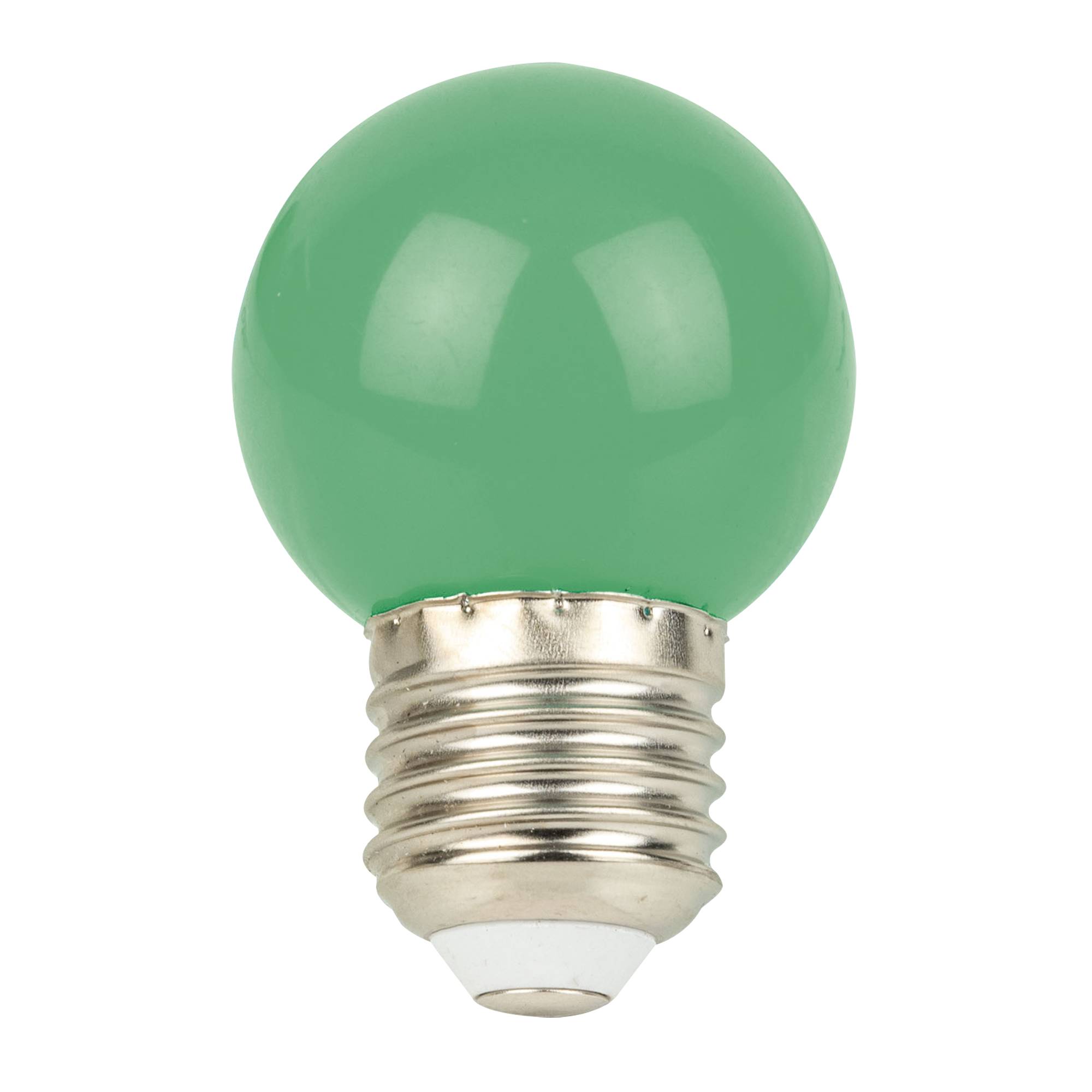 Showgear G45 LED Bulb E27 1 W - grün - nicht dimmbar