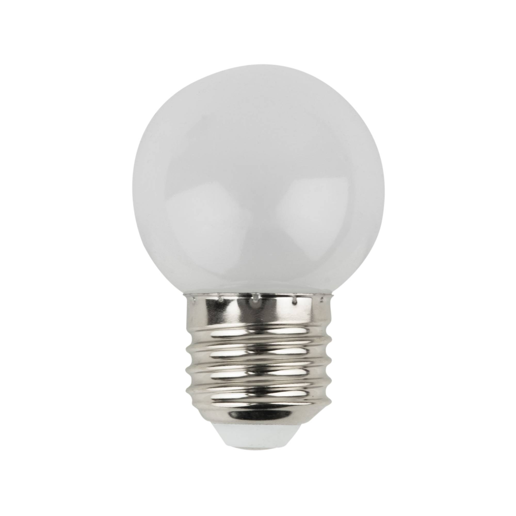 Showgear G45 LED Bulb E27 1 W - warmweiß - nicht dimmbar - mattierter Hülle