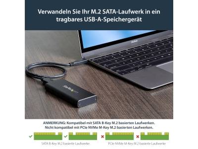 STARTECH SSD Festplattengehäuse für Peripheriegeräte & Zubehör Kabel & Adapter - USB &