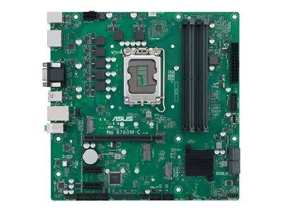 ASUS B760M-C-CSM LGA1700 4DDR5 microATX Komponenten Motherboards Mainboards INTEL